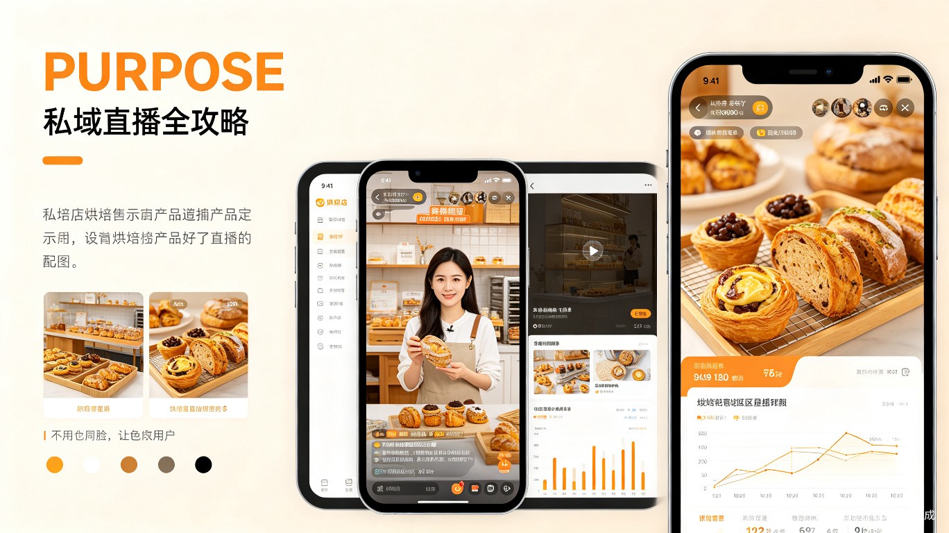 烘焙店私域直播全攻略：不用露脸也能卖爆