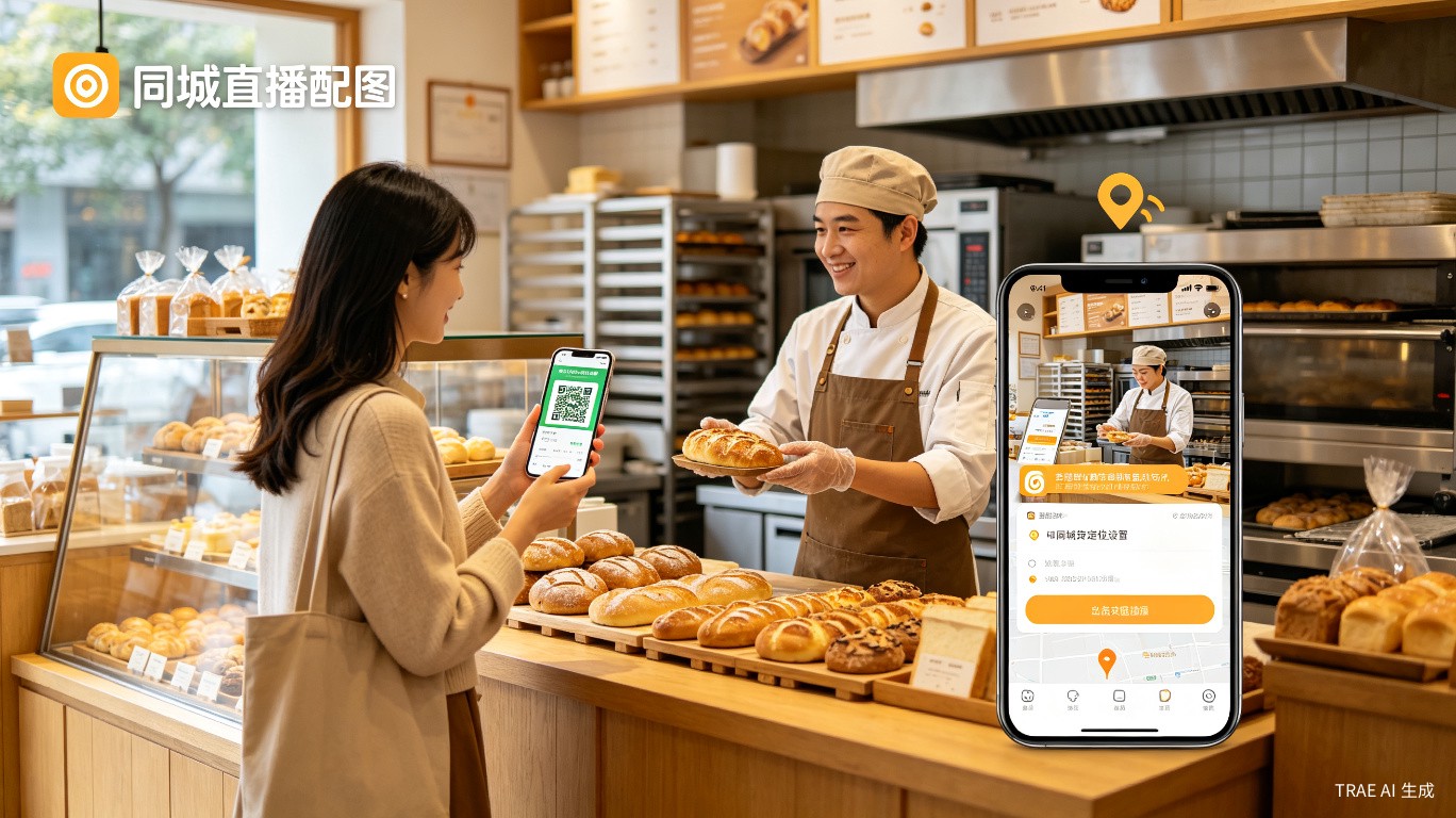 烘焙店同城直播技巧：每天直播 1 小时，引流 30 个新客到店