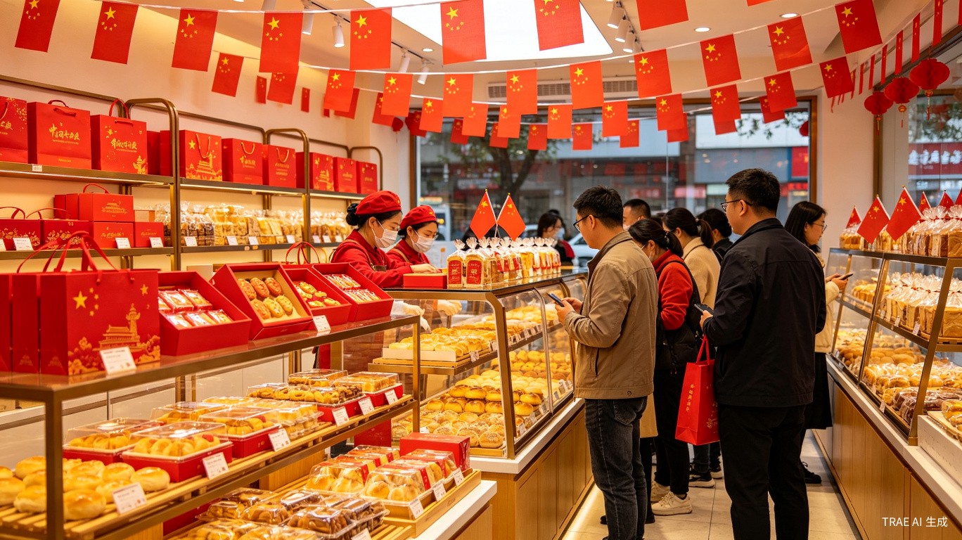 国庆节烘焙店营销方案：7 天假期，赚够一个月的钱